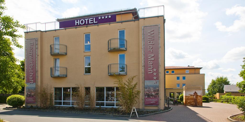 Bergwirtschaft Wilder Mann Hotel Und Restaurant Дрезден Экстерьер фото